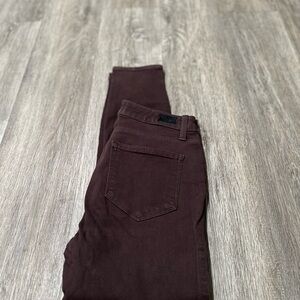 PAIGE womens hoxton ankle pants size 27